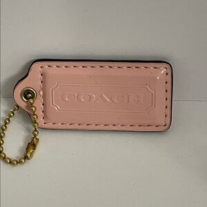 Coach Patent Leather Hang Tag